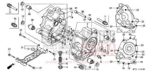 CARTER MOTEUR FJS600A3 de 2003